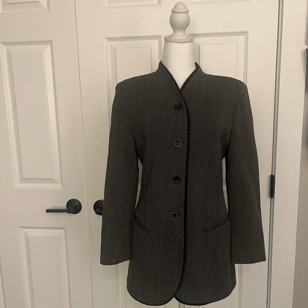 Philippe Adec Paris Textured Blazer